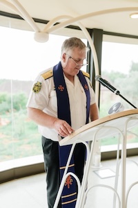 Wedding ceremony by Dr. Gerrit Rademeyer in Beaufort West