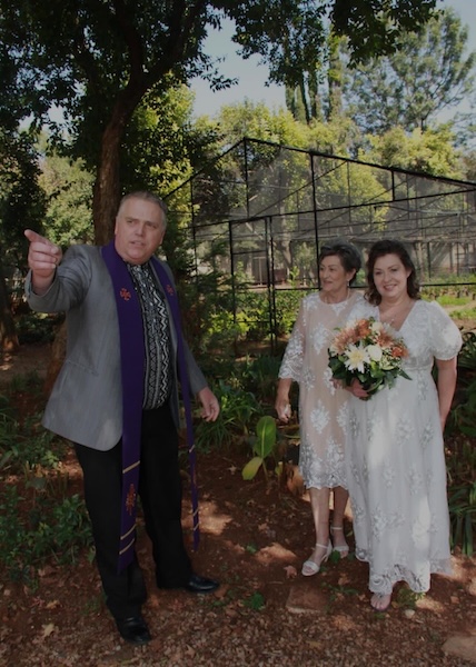 Wedding ceremony by Dr. Gerrit Rademeyer in Beaufort West