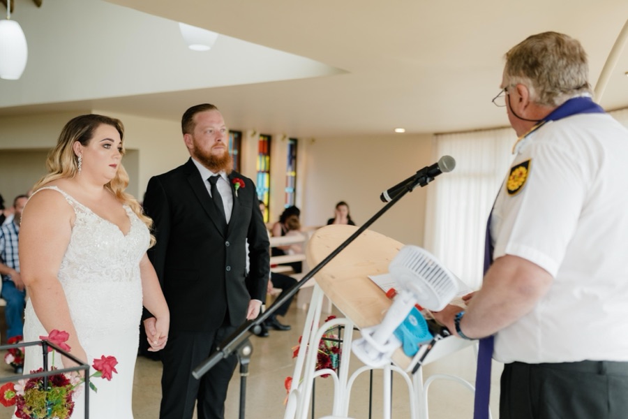 Wedding ceremony by Dr. Gerrit Rademeyer in Beaufort West